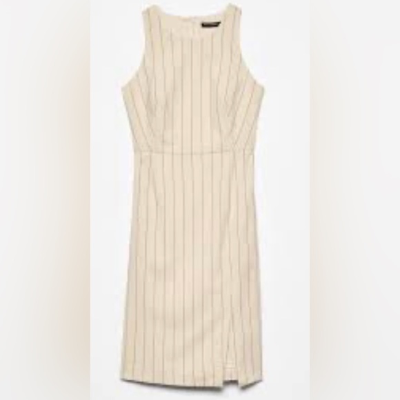 Banana Republic Formal Pinstripe Sheath Dress - Picture 3 of 6